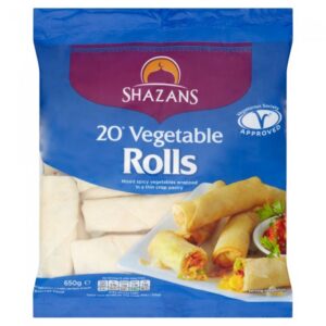 Shazans Vegetable rolls 650G (20 pieces)